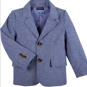 Andy & Evan Chambray Suit Size 3T.